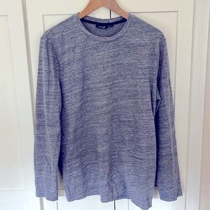 Heather Blue Thick Pullover